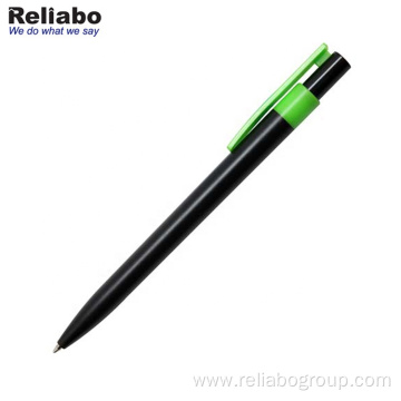 Click action solid plastic pen with frosted finishing